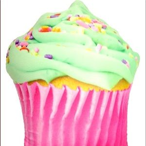 Vanilla Scented Celebration Cupcake Accent Pillow